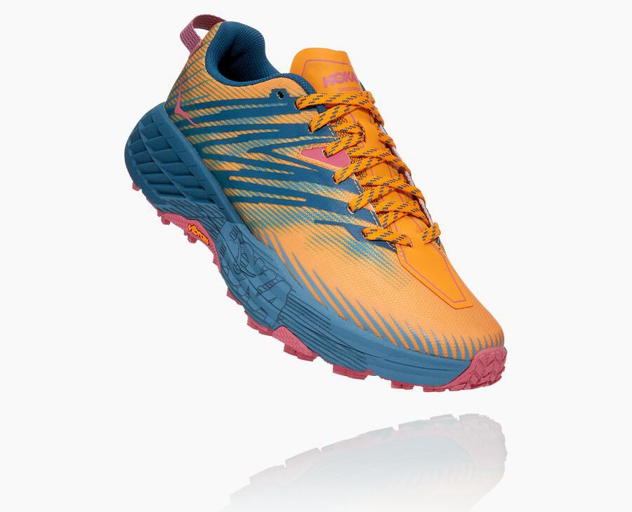 Hoka One One Trailsko Dame - Speedgoat 4 - Blå - 018973KCX